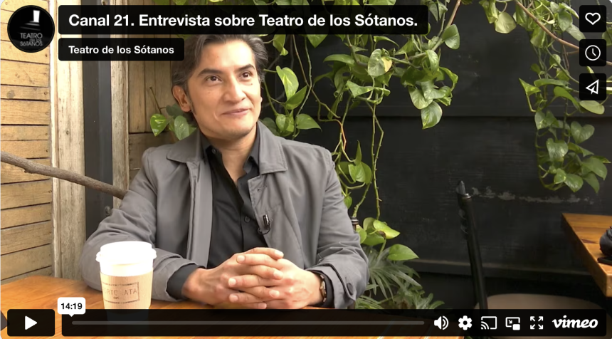 Entrevista en Capital 21, por el Día mundial del Teatro 2023